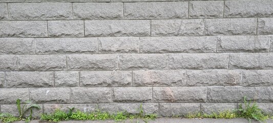 grey cinder block wall full frame background