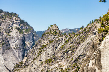 Landscape beautiful view of Yosemite National Park, California, USA.