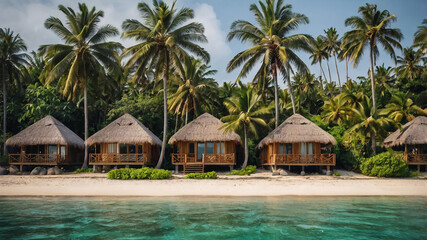 tropical resort beach