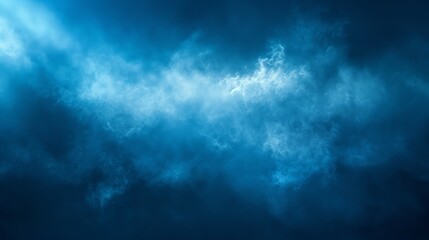 Blue sky background with tiny clouds. Abstract background and texture for design.