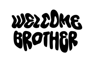 welcome sticker