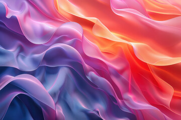 Fototapeta premium Abstract Serenity in Soft Gradients