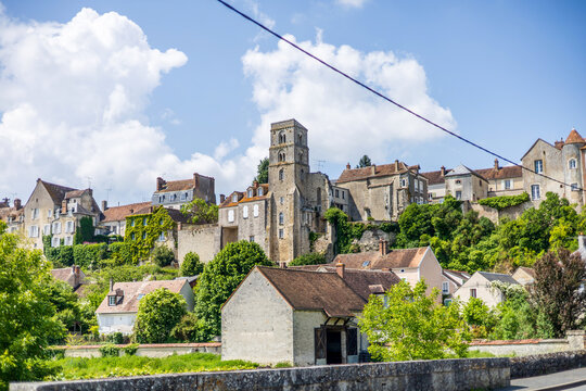 Charming Medieval Village Skyline in Chateau Landon