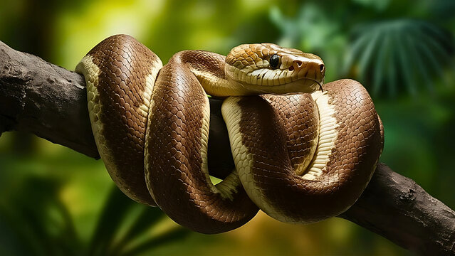 snake in the tree