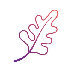 Autumn leaves icon Vector