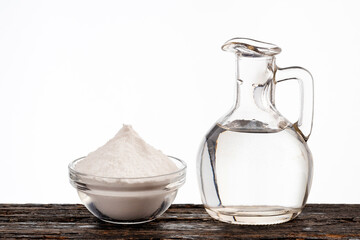 Baking soda - Crystalline solid compound and crystalline water