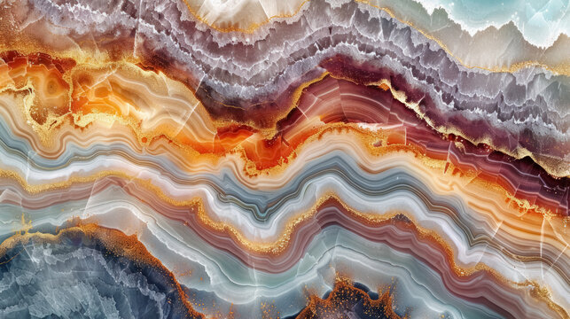 abstract colorful agate stone pattern for elegant background