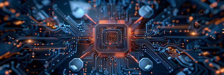 Intricate Abstract Representation of an Encoder Symbol in Digital Data Transformation Process