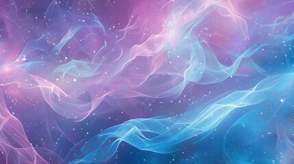 Seamless pattern background inspired by the ethereal