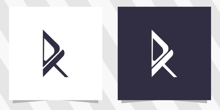 letter dk kd logo design vector