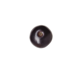 Fresh ripe acai berry isolated on white