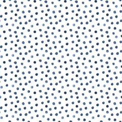 Abstract watercolor polka dots confetti background