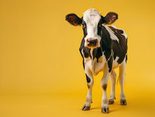 cow isolated on cute background