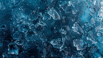 Obraz premium Abstract blurred blue sharp background