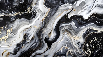 Organic marble textures with swirling inks