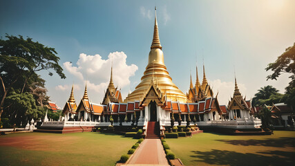 thailand travel famous landmark.stock photo style.