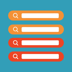 Obraz premium set of buttons. website button 