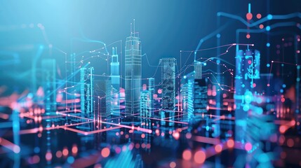 Digital architecture concept design integrating IoT and sustainable technologies