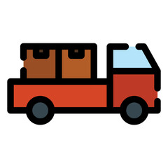 truck delivery icon 