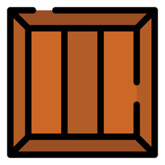 wooden crate icon 