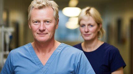 Obraz premium doctor and patient