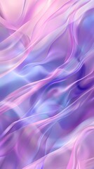 Fototapeta premium Soft pastel colors with wavy lines.