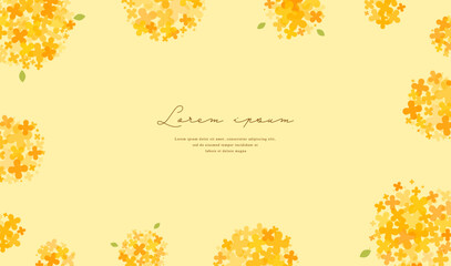 osmanthus flower vector pattern background