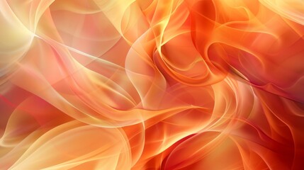 Obraz premium Warm abstract design with autumn colors and soft gradients