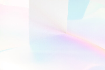 キラキラ　背景 テクスチャ オーロラ セロファン 虹 クリスタル スペクトル グラデーション