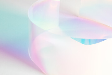 キラキラ　背景 テクスチャ オーロラ セロファン 虹 クリスタル スペクトル グラデーション