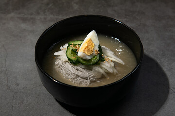 Naengmyeon, a traditional Korean food