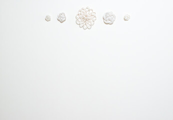 水引細工を用いた和風背景