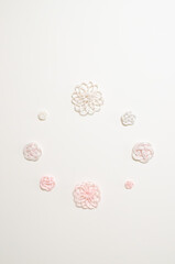 水引細工を用いた和風背景