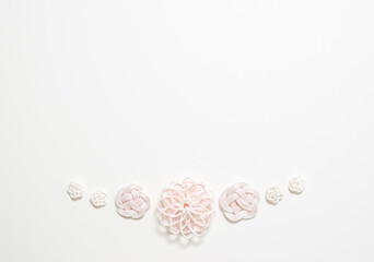 水引細工を用いた和風背景