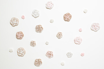 水引細工を用いた和風背景