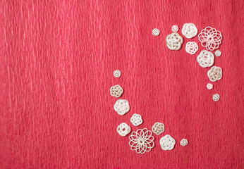 水引細工を用いた和風背景