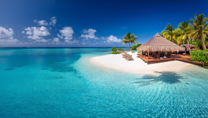 Fototapeta premium 동남아에서의 리조트에서의 휴가