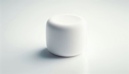Marshmallow isolated on white backgrounds