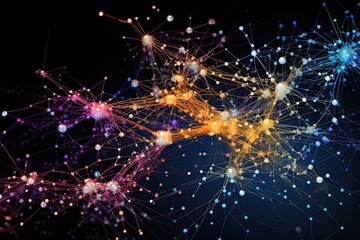 Neural network, visualization, human brain, analog, intricate, detailed, complexity, visual representation