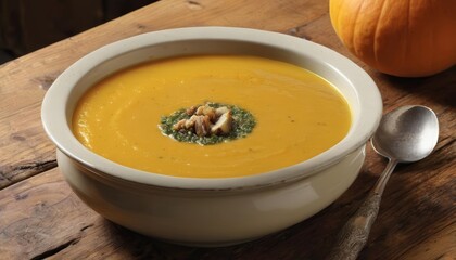  Warm and cozy pumpkin soup perfect for fall