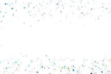 背景素材_ホログラム_星