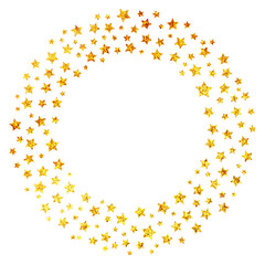 ラメグリッター_フレーム_星_輪