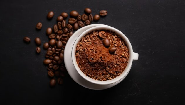  Aromatic coffee beans ready to brew