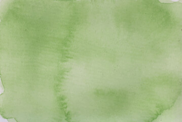 Abstract green watercolor texture background, watercolor splash, vector grunge for print and t-shirt design.	