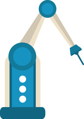 Illustration of engineering equipment in industrial production