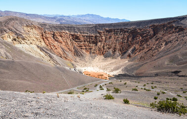 Ubehebe Crater in Death Valley National Park, California, USA