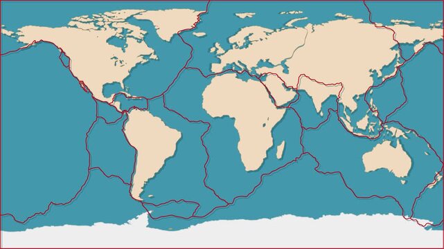 Global Tectonic Plate Movements
