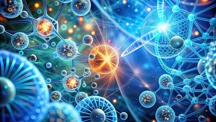 Abstract image of regenerative biotech therapies symbolizing modern medical advancements and healing
