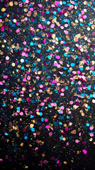 Confetti celebration background