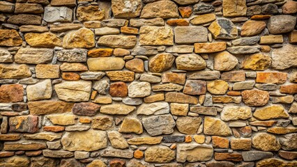 Fototapeta premium Rough and weathered stone wall texture , textured, rough, weathered, stone, masonry, background, pattern, natural, rugged